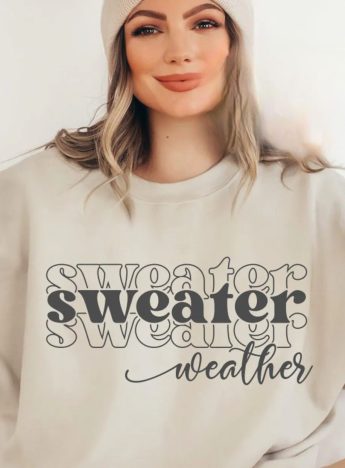 T-SHIRT SWEATER WEATHER